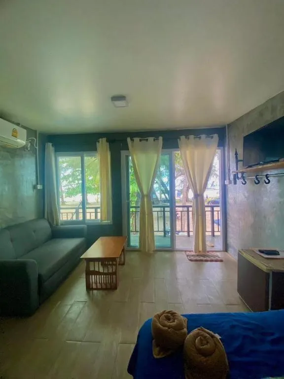 Bed in Hat yao Seaview Beach Room