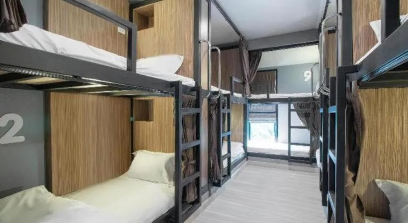 Bed in OYO 726 Sookjai Cafe and Hostel