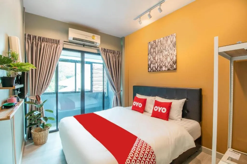 Bed in OYO 726 Sookjai Cafe and Hostel