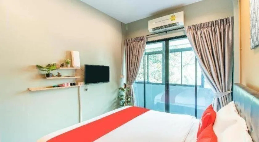 Bed in OYO 726 Sookjai Cafe and Hostel