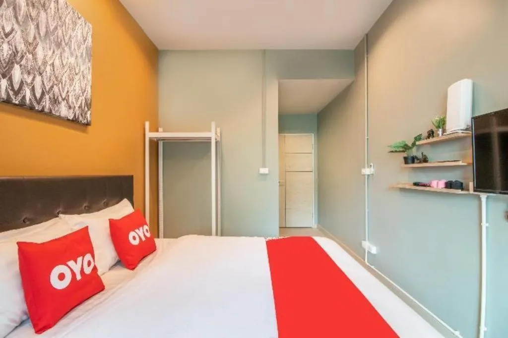 Bed in OYO 726 Sookjai Cafe and Hostel