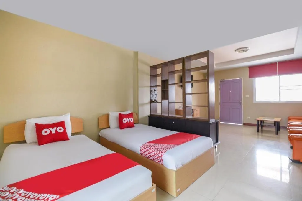 Bed in OYO 762 Chompoo