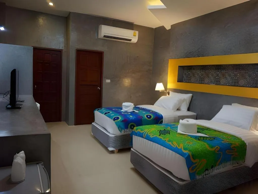 Bed in Saikaew Boutique Hotel