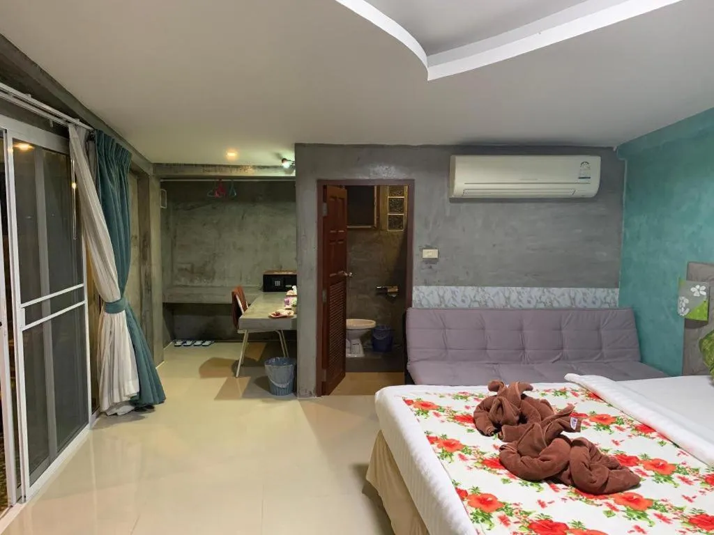 Bed in Saikaew Boutique Hotel