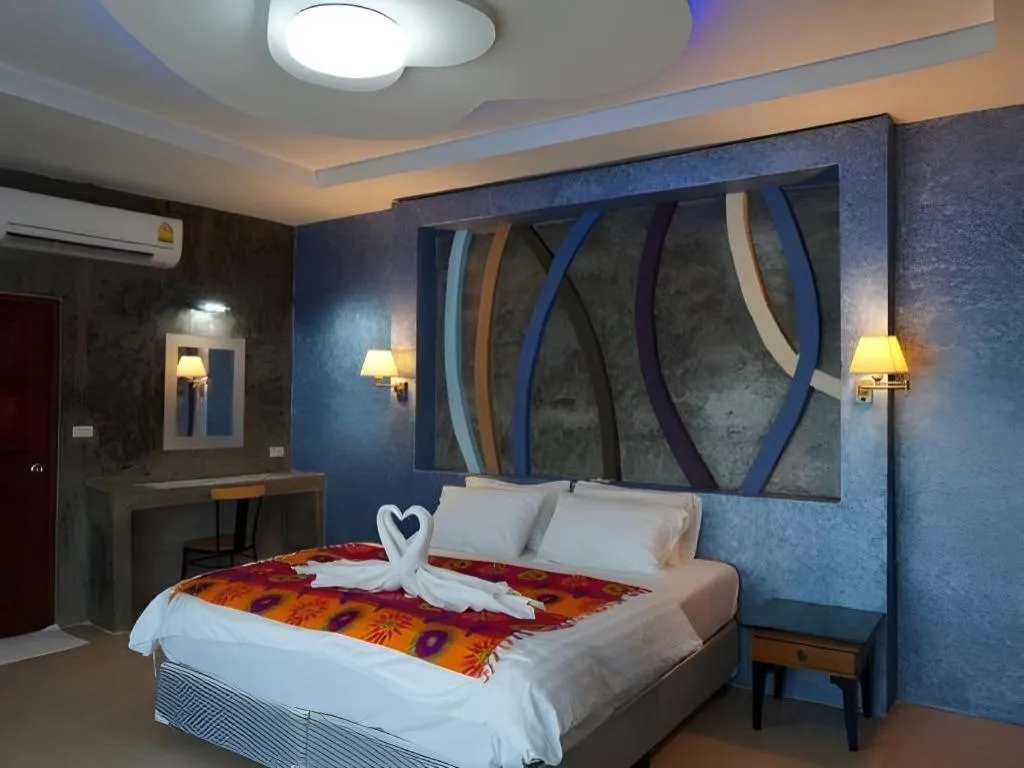Bed in Saikaew Boutique Hotel