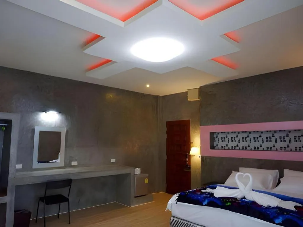 Bed in Saikaew Boutique Hotel