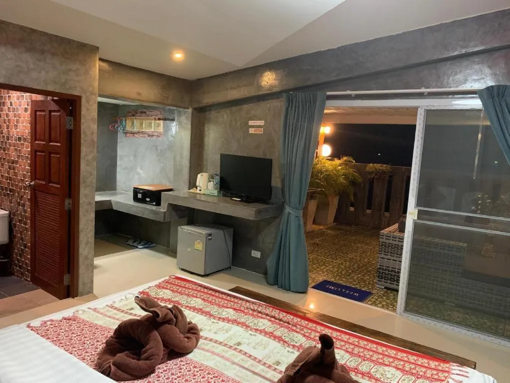 Bed in Saikaew Boutique Hotel