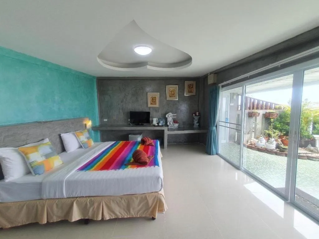 Bed in Saikaew Boutique Hotel