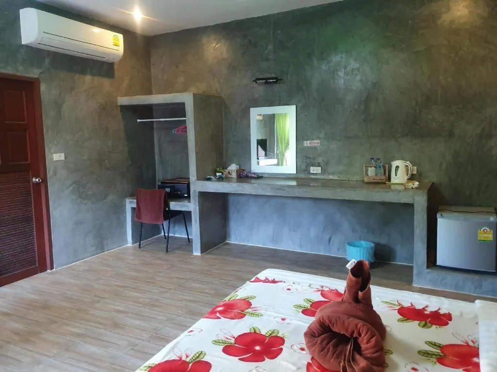 Bed in Saikaew Boutique Hotel