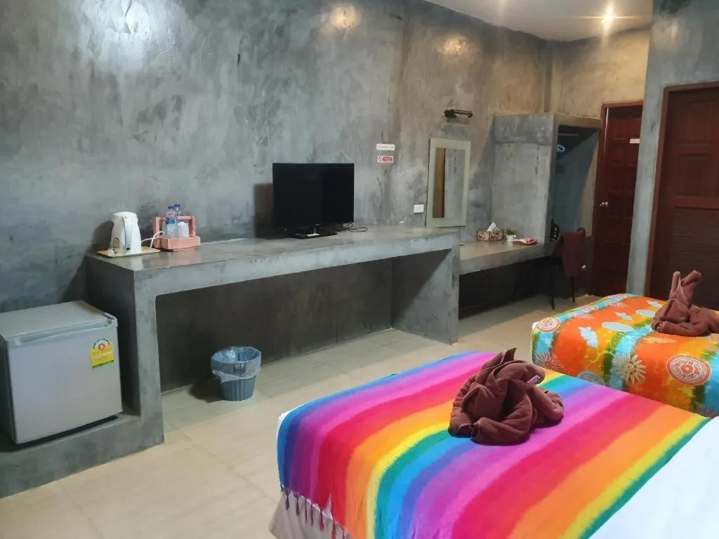 Bed in Saikaew Boutique Hotel