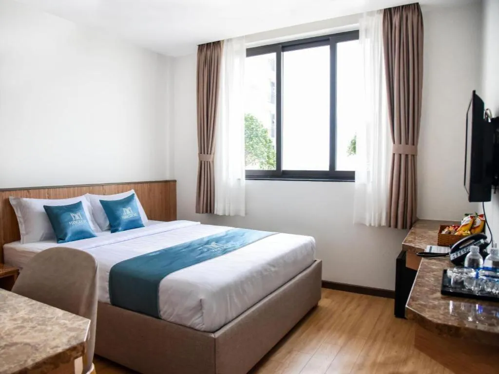 Bed in Mangrove Hotel Can Gio