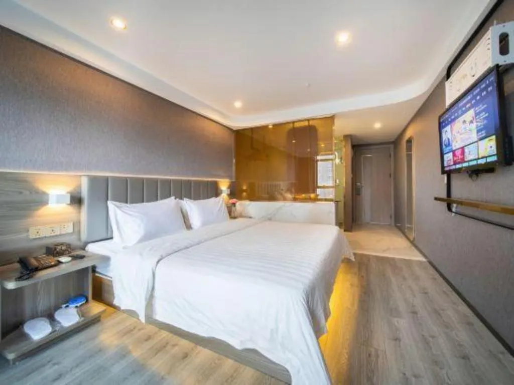 Bed in 7 Days Inn Huizhou Daya Bay Wanda Plaza