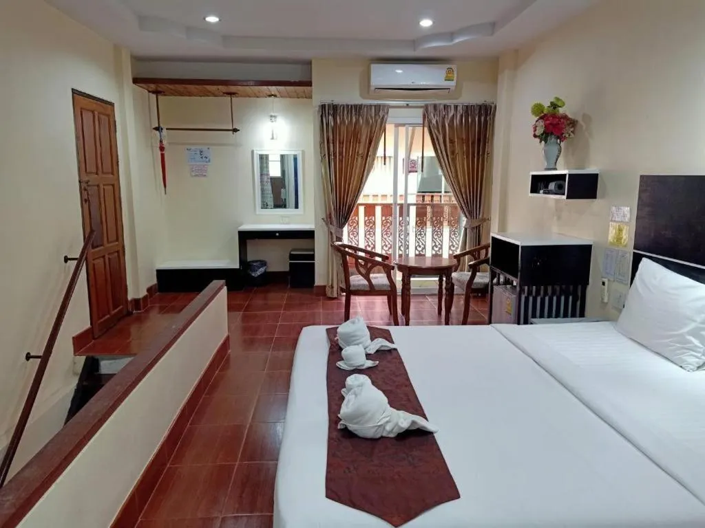 Bed in V.hotel & resort