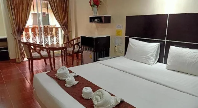 Bed in V.hotel & resort