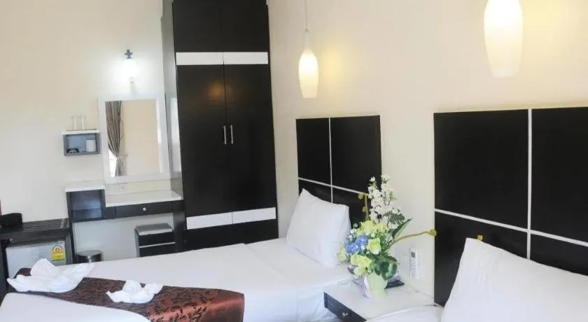 Bed in V.hotel & resort