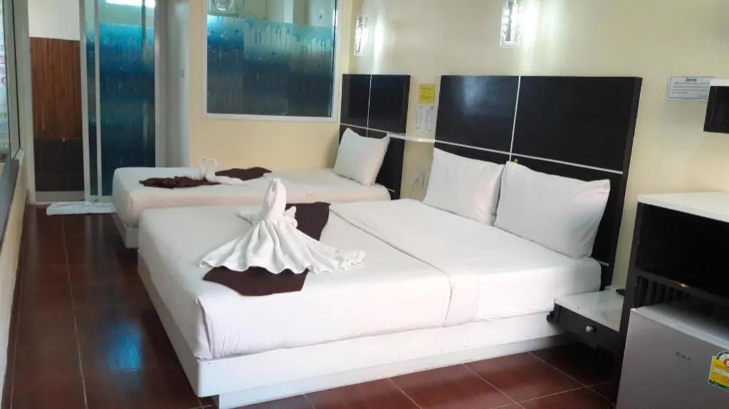 Bed in V.hotel & resort