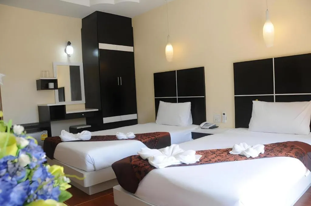 Bed in V.hotel & resort