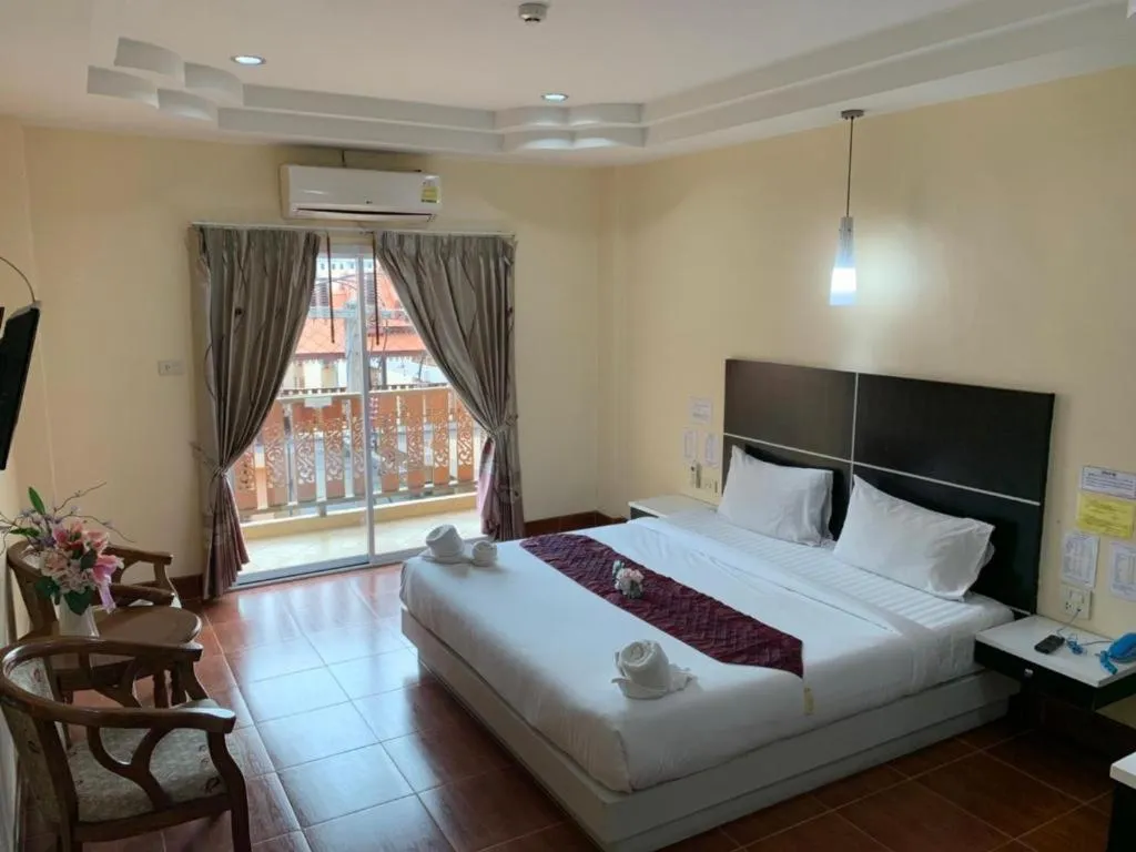 Bed in V.hotel & resort