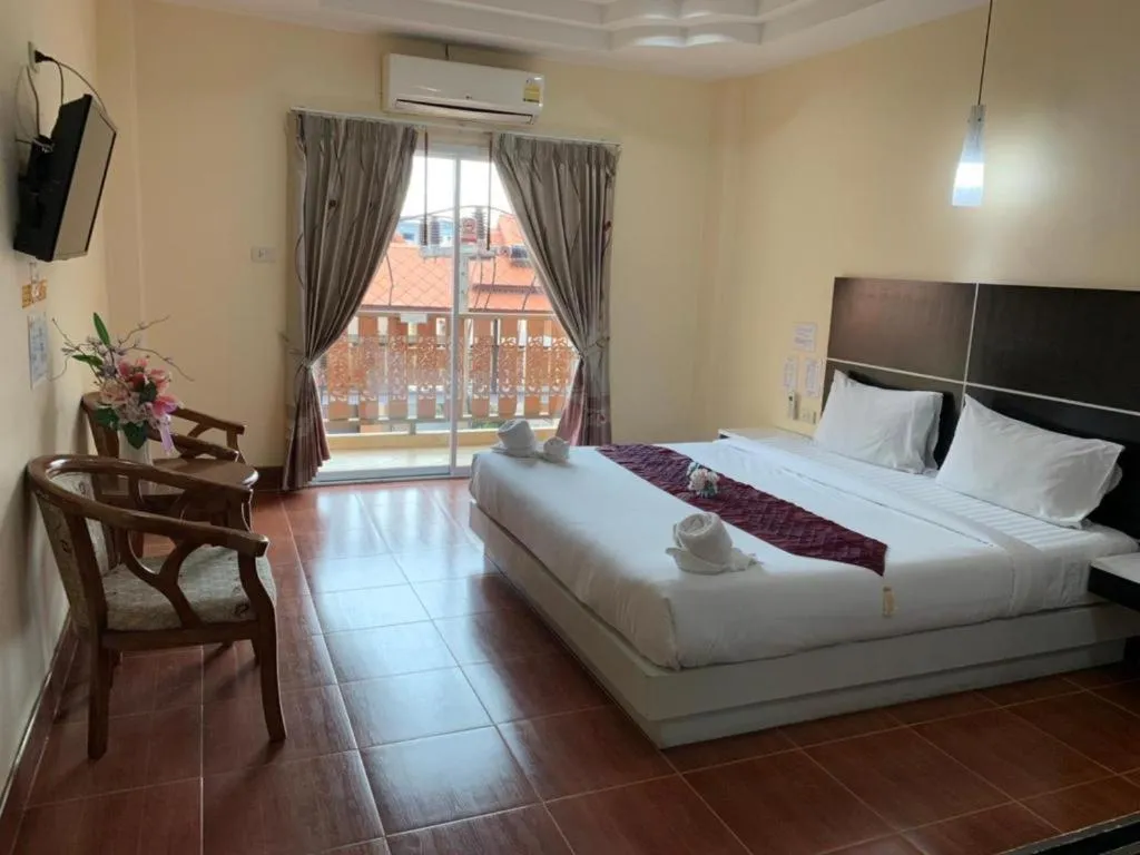 Bed in V.hotel & resort