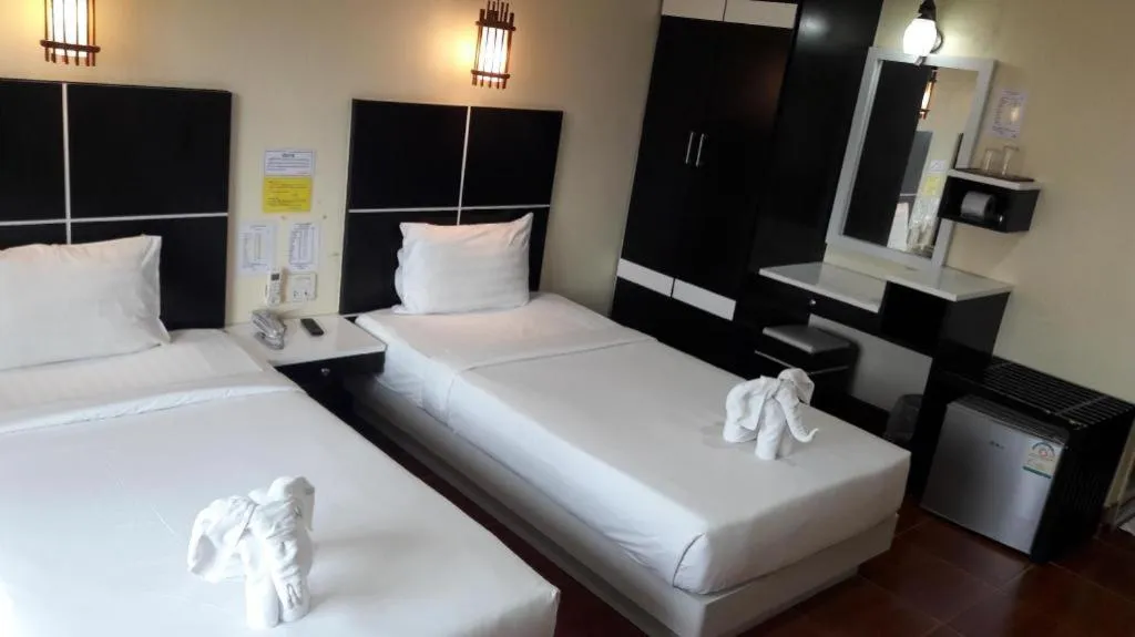 Bed in V.hotel & resort