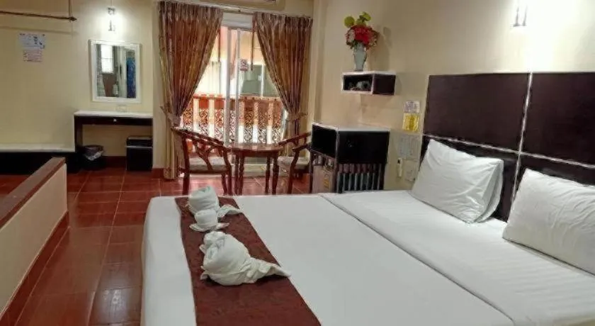 Bed in V.hotel & resort