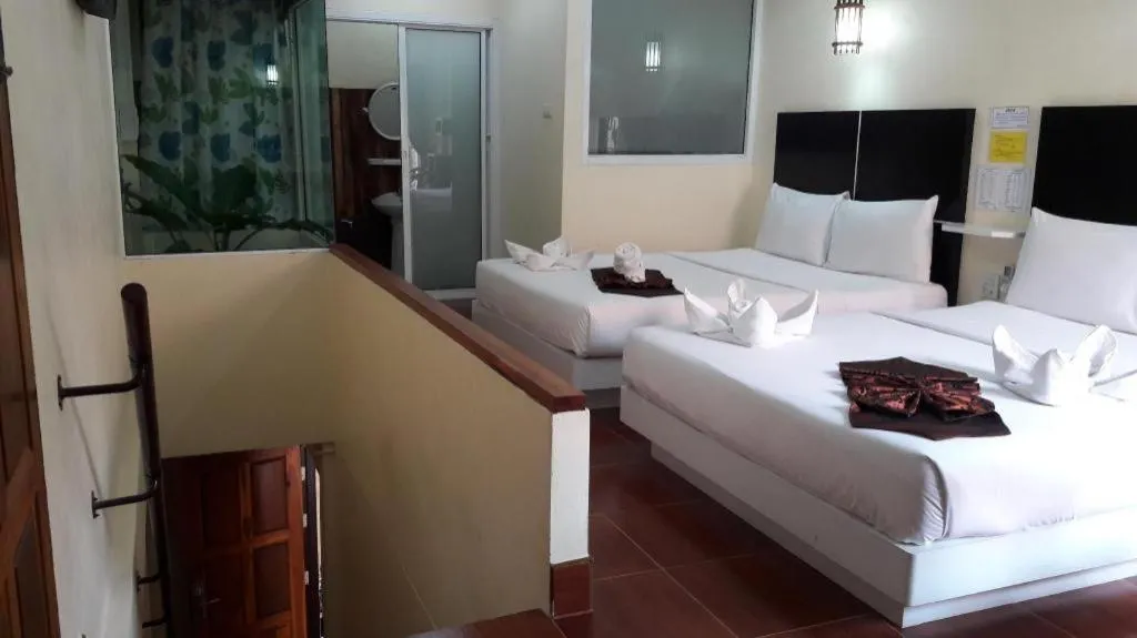 Bed in V.hotel & resort