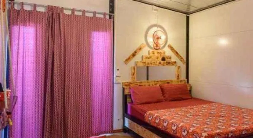 Bed in Red Bike resort