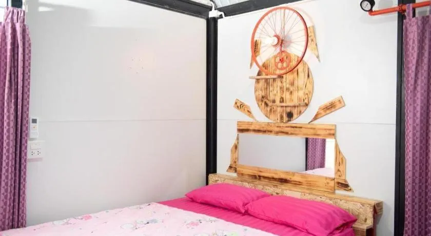 Bed in Red Bike resort