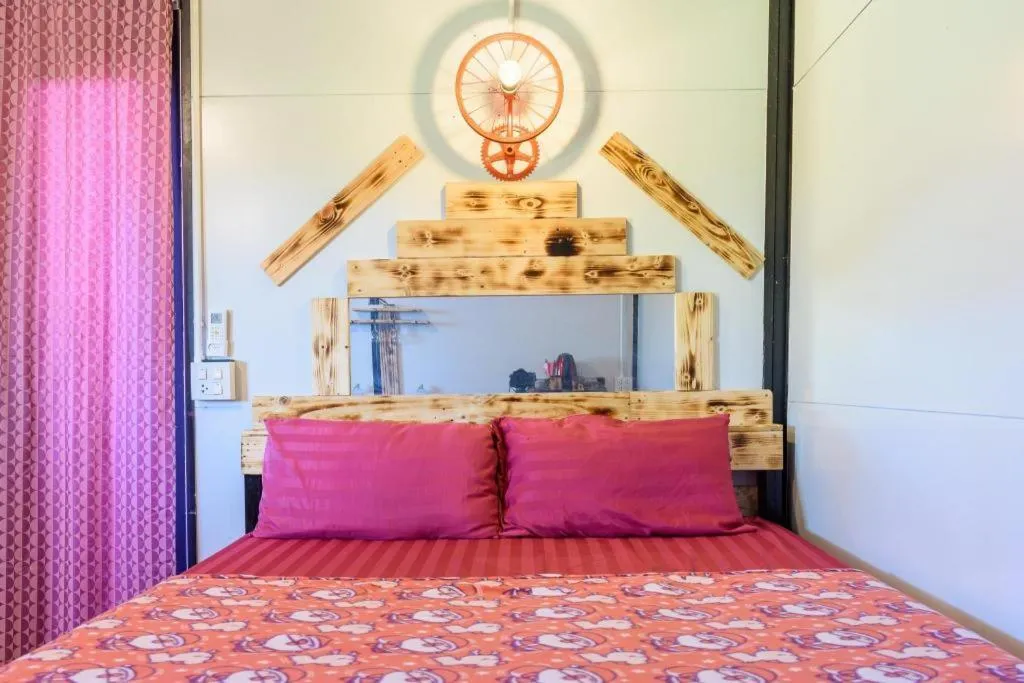 Bed in Red Bike resort