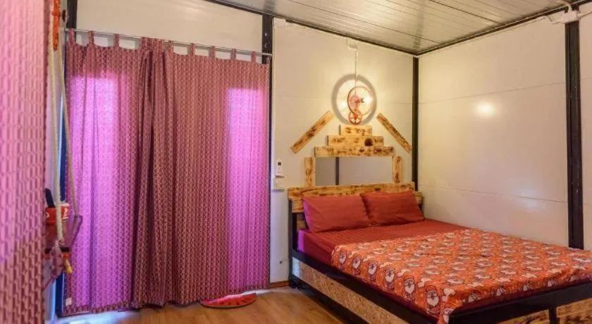 Bed in Red Bike resort