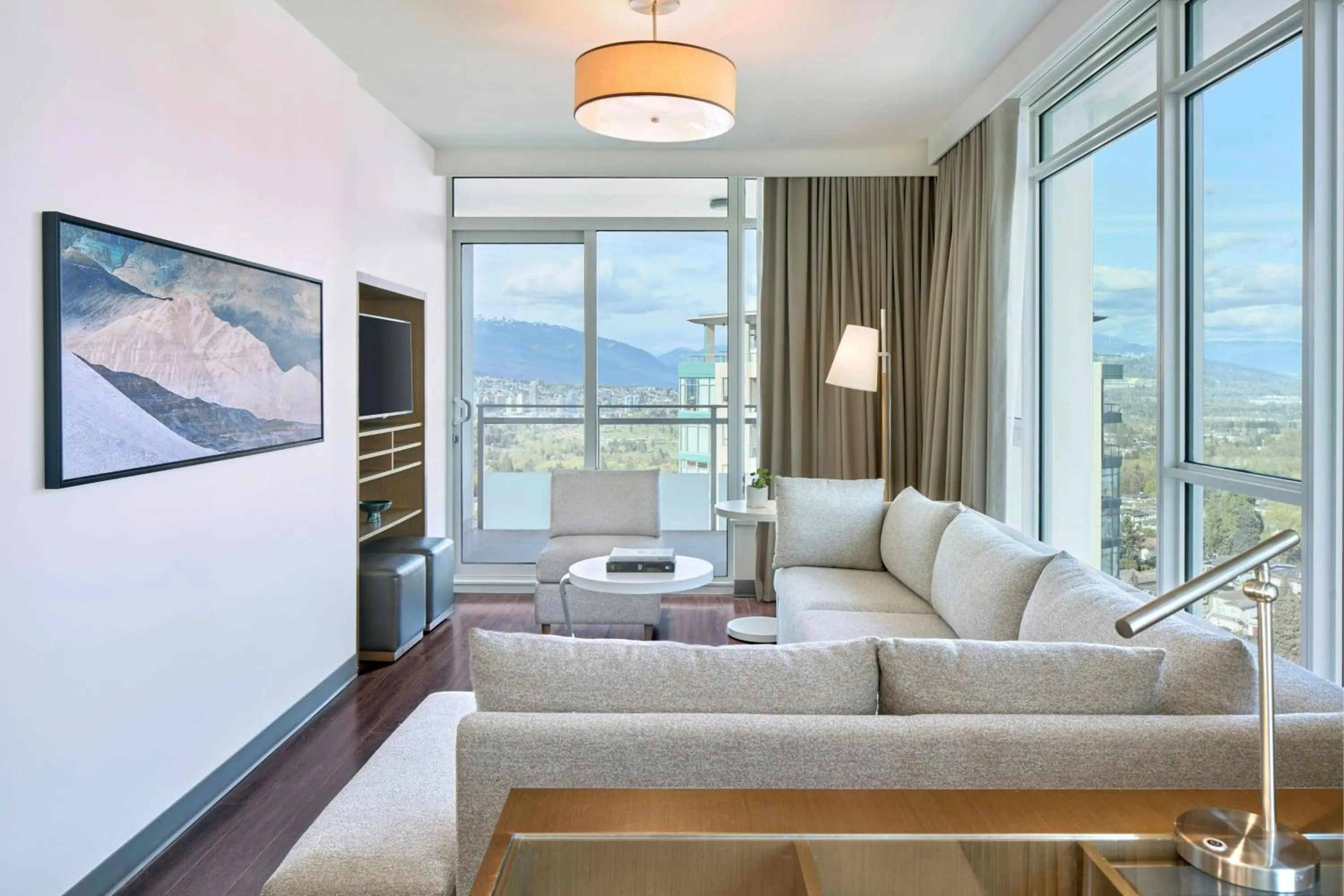 Bedroom in Element by Westin Vancouver Metrotown