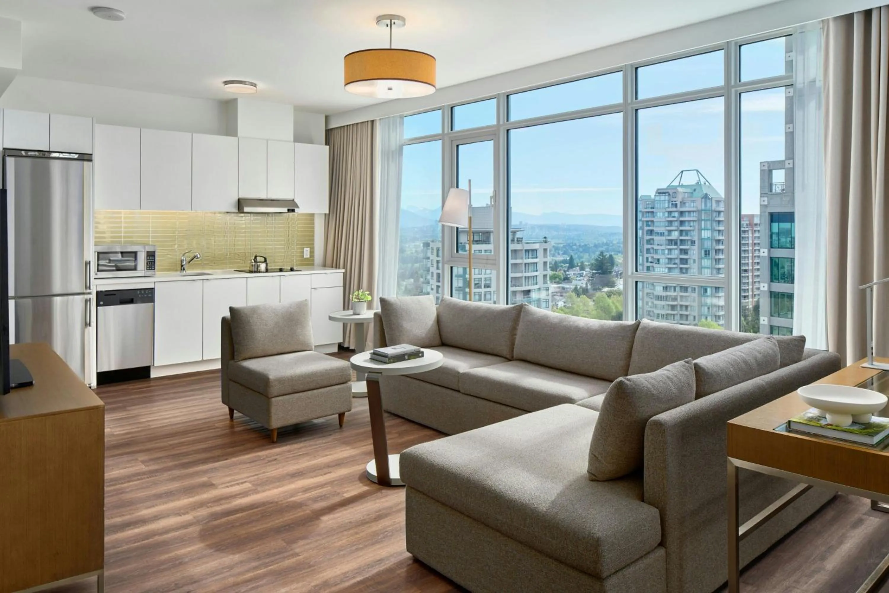 Bedroom in Element by Westin Vancouver Metrotown