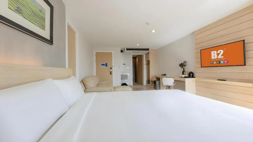 Bed in B2 Don Mueang Premier Hotel