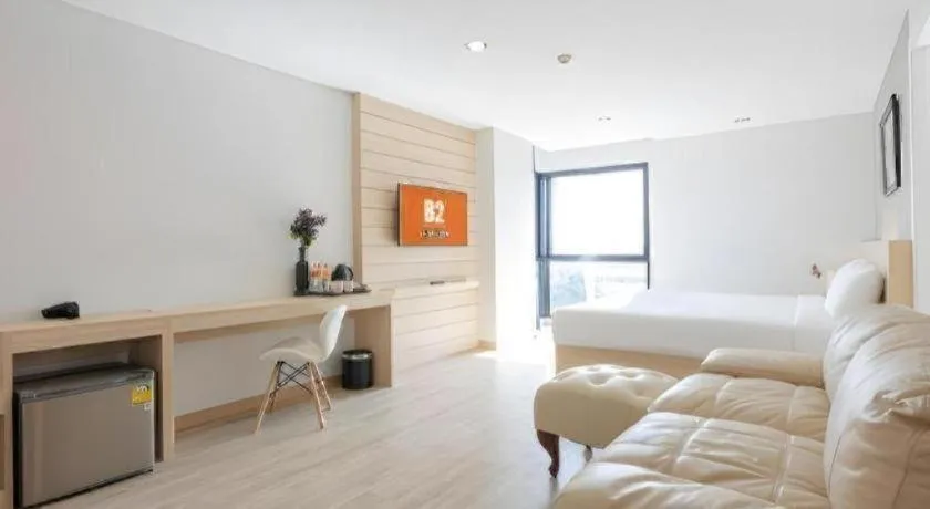 Bed in B2 Don Mueang Premier Hotel