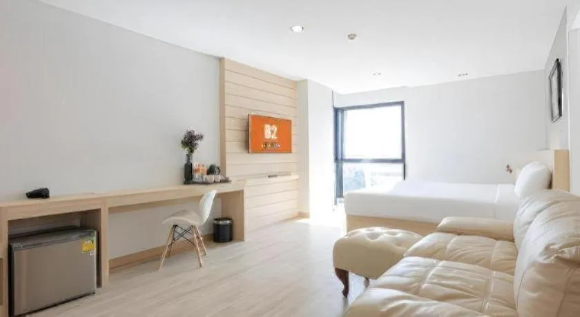 Bed in B2 Don Mueang Premier Hotel