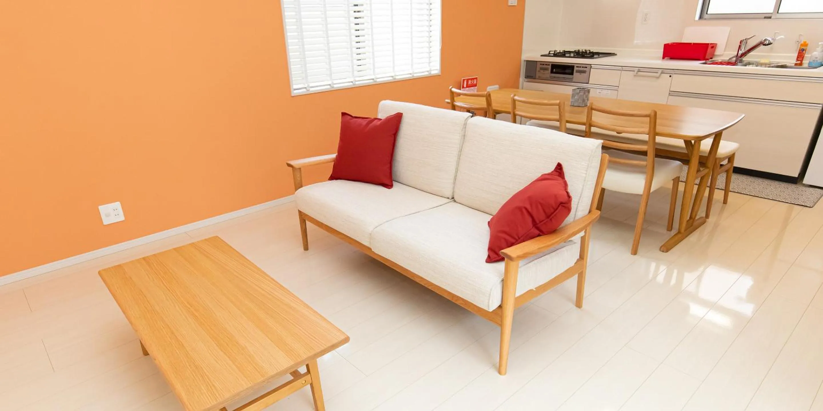 Living room in Kinugawa Station Front