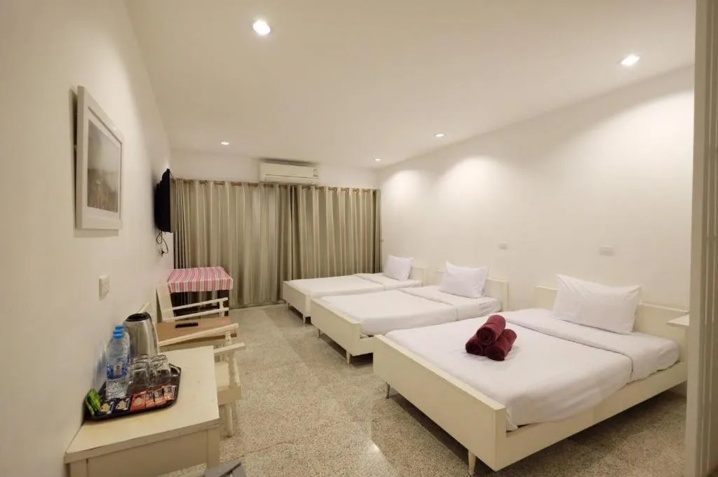 Bed in Chiang Rai Hotel