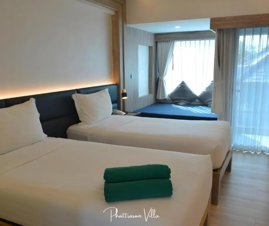 Bed in Phattrasom Villa