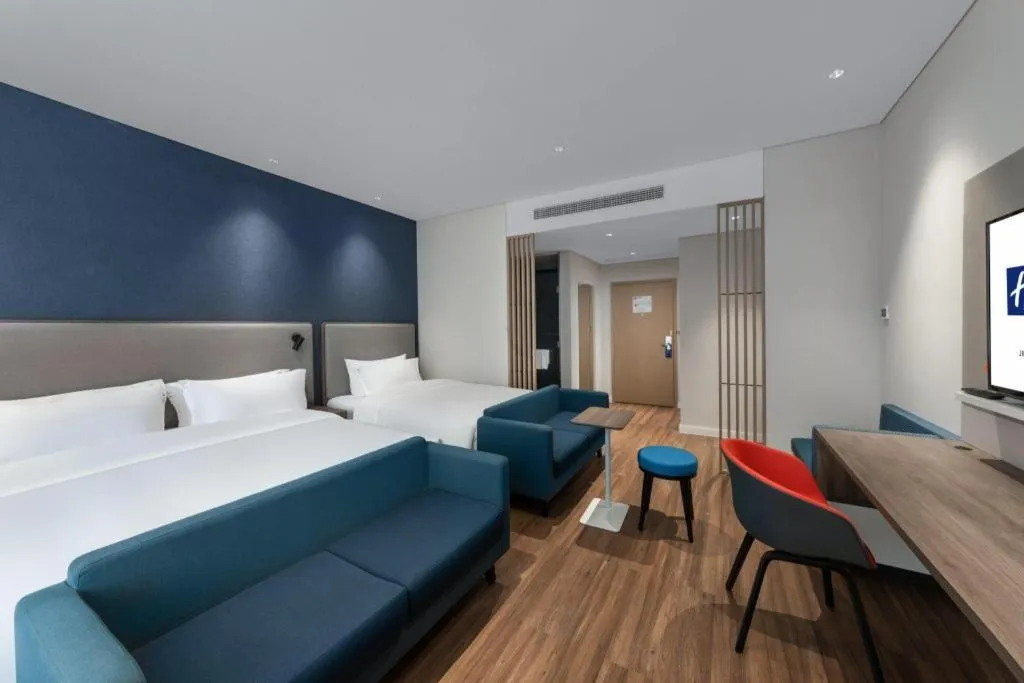 Bed in Holiday Inn Express Jingdezhen Ancient Town By IHG