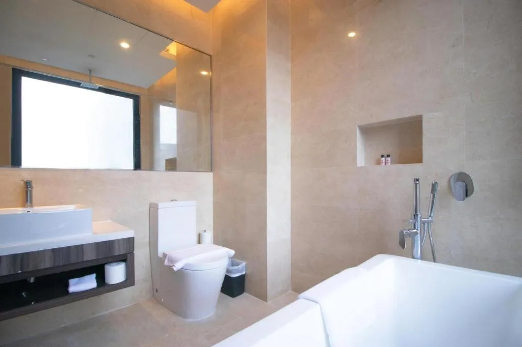 Bed in Hotel NuVe Stellar