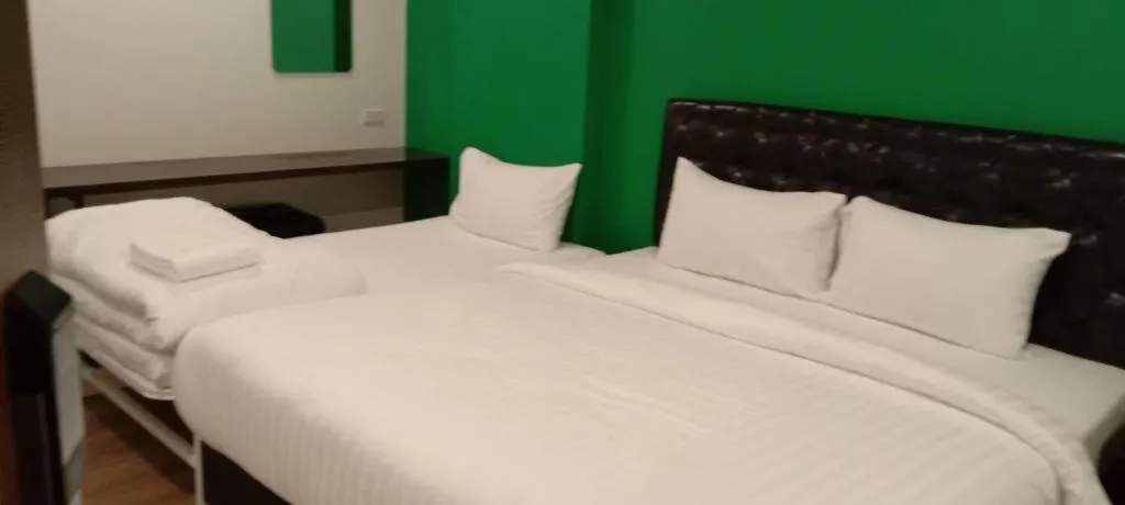 Bed in K2Green Hotel