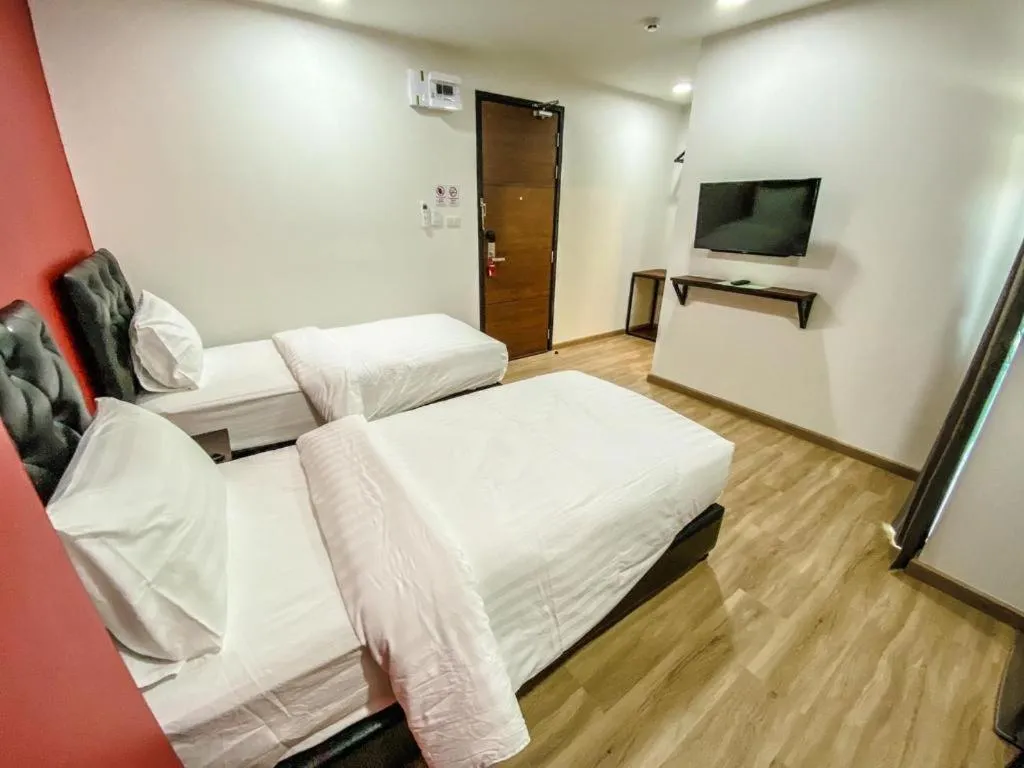 Bed in K2Green Hotel