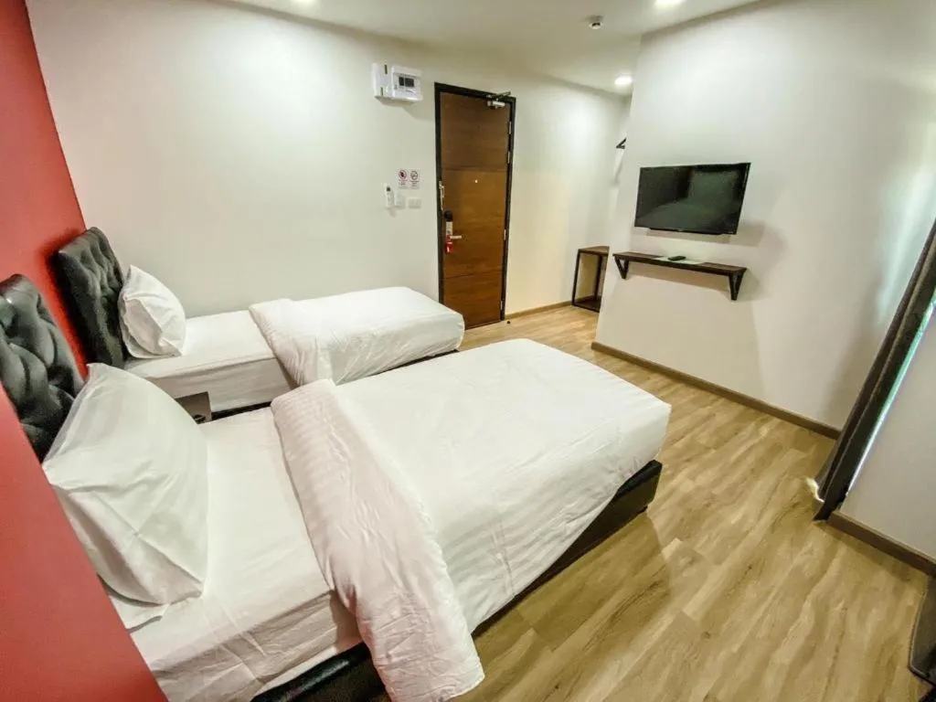 Bed in K2Green Hotel