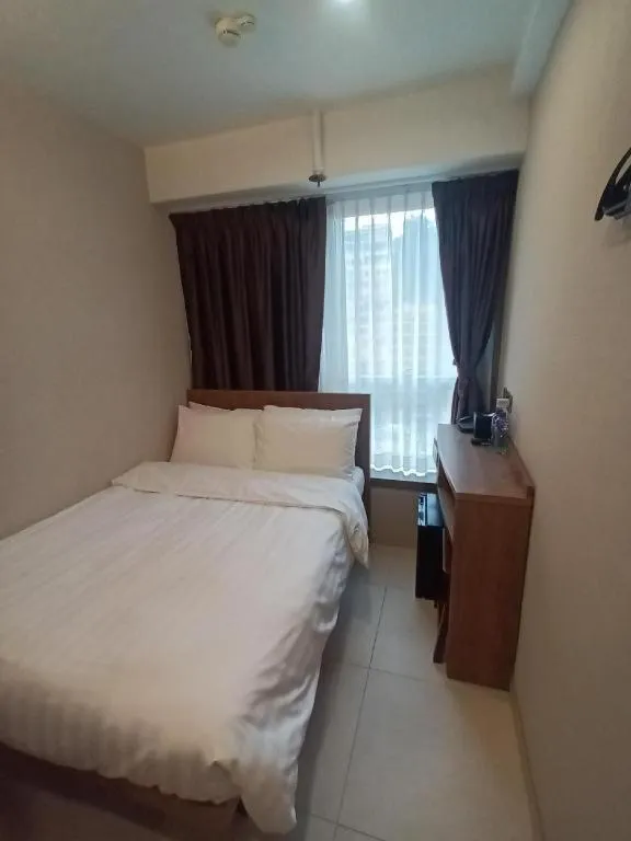 Bed in WE Hotel Kowloon