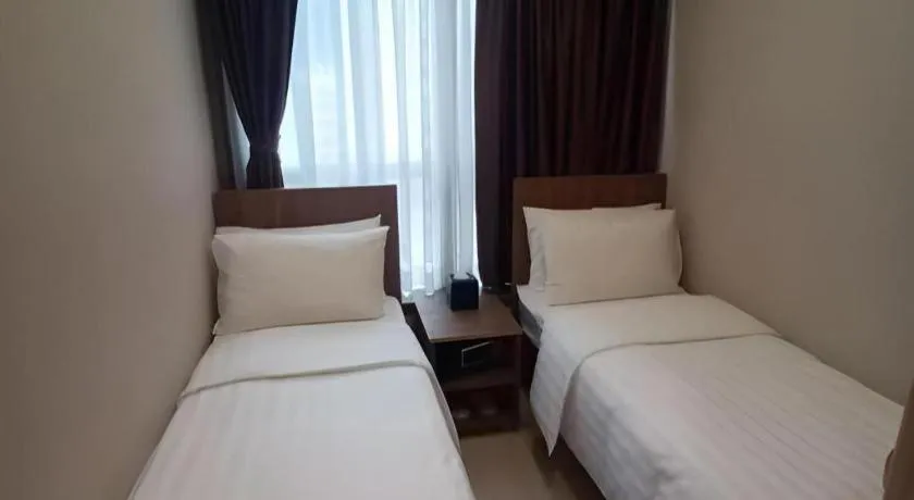 Bed in WE Hotel Kowloon