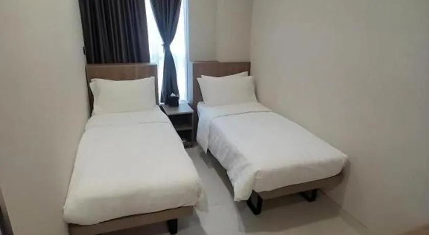 Bed in WE Hotel Kowloon