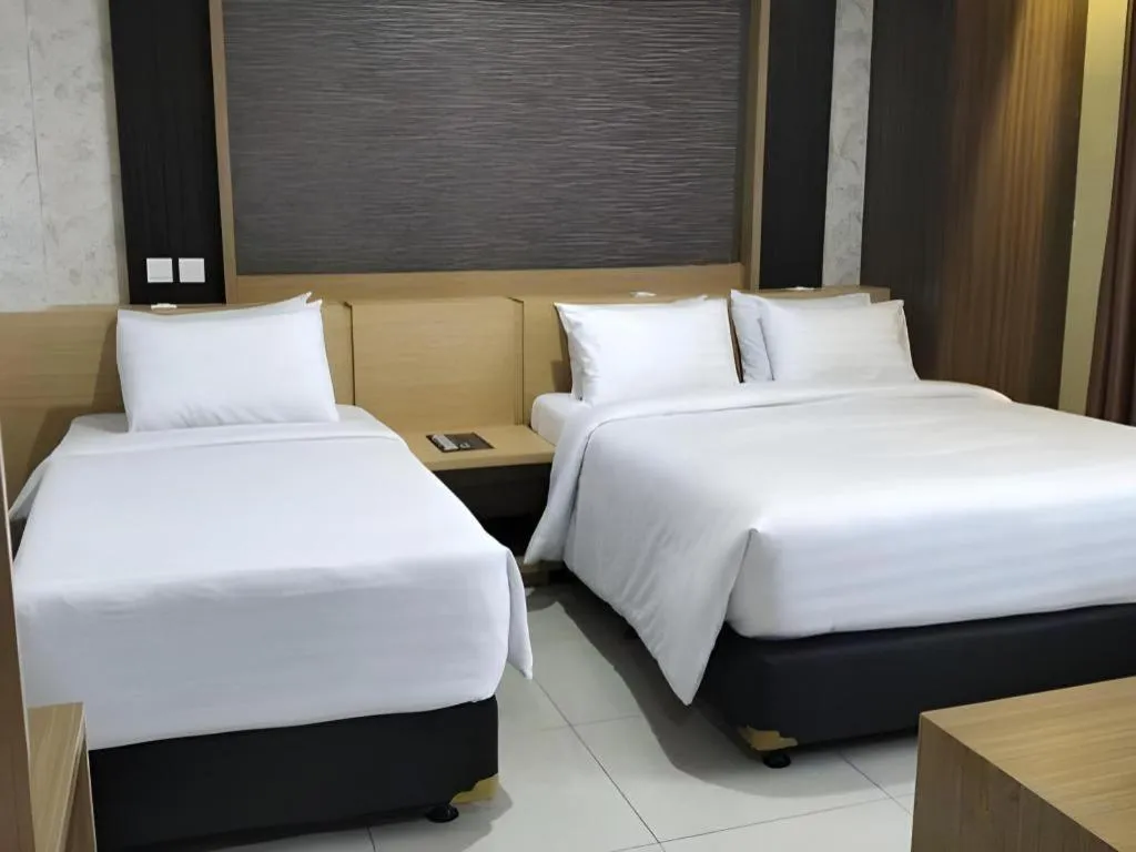 Bed in Hotel Harmoni Tasikmalaya