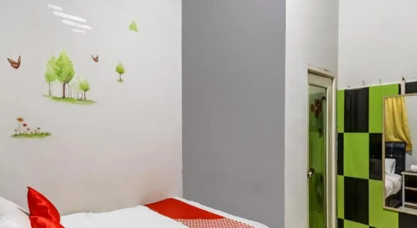 Bed in OYO 91296 Nagoya Guesthouse