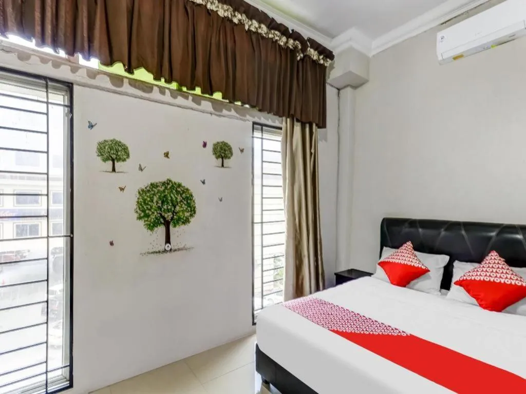 Bed in OYO 91296 Nagoya Guesthouse