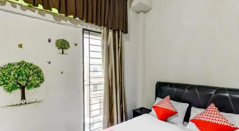 Bed in OYO 91296 Nagoya Guesthouse